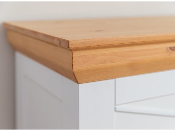 Lavice do předsíně (typ 18) RONE bílá/borovice