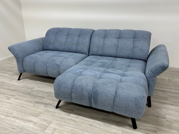 VÝPRODEJ: Rohová sedací souprava s nastavitelnými opěrkami COAST