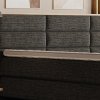 Postel boxspring s úložným prostorem INCANA II-dub masiv