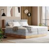 Postel boxspring s úložným prostorem INCANA II-dub masiv
