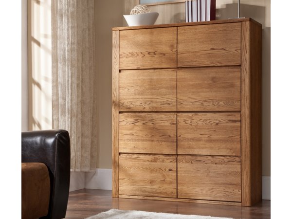 ORLANDO/ROLANDO dubová komoda dub jantar