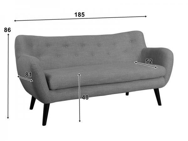 Sedací souprava JOHN 3+2+1