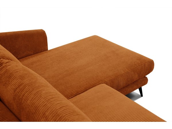 Manšestrová rohová sedací souprava JOSH 2