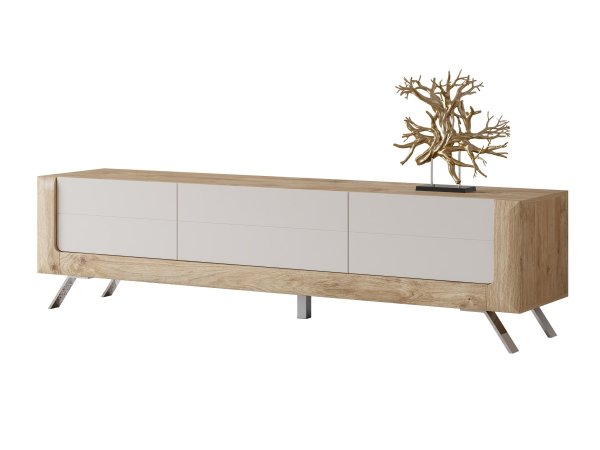 Nábytek do obývacího pokoje KASAI 2 zlatý dub Harbor/kašmír