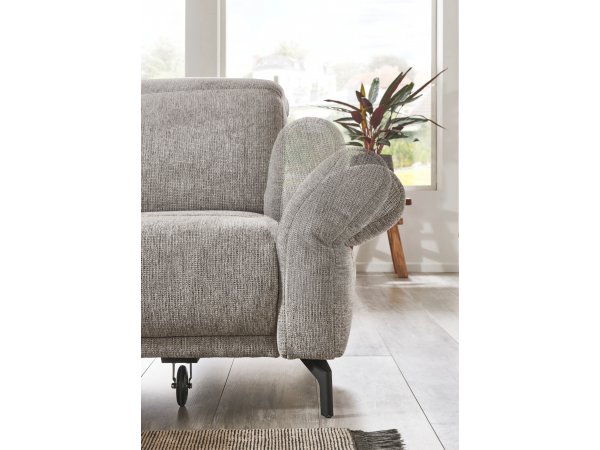 Malá rohová sedací souprava s výsuvným sedákem KINGSTON MOVE