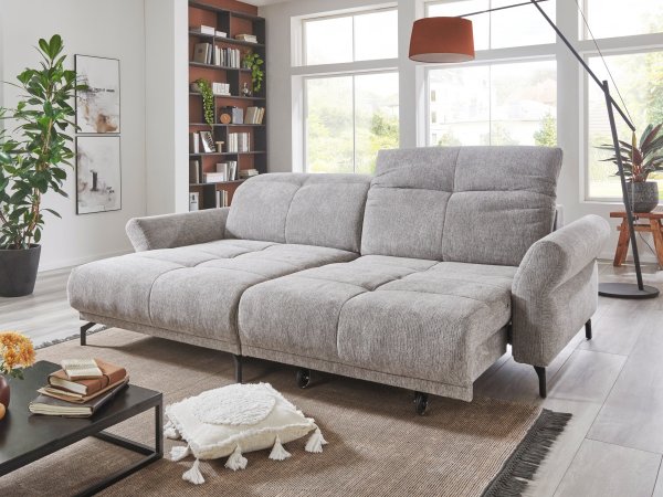 Malá rohová sedací souprava s výsuvným sedákem KINGSTON MOVE