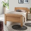 Postel pro jednu osobu KIRUNA 100x200 dub