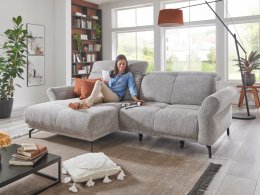 Malá rohová sedací souprava s výsuvným sedákem KINGSTON MOVE