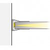 LED osvětlení skleněných polic - KLIP