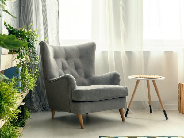 Skandinávské křeslo ušák ENJOY