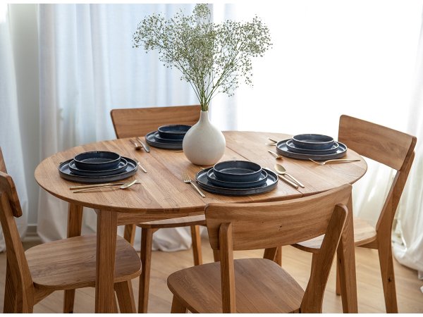 Dubová jídelní židle LION