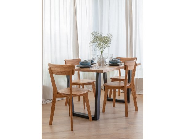 Dubová jídelní židle LION