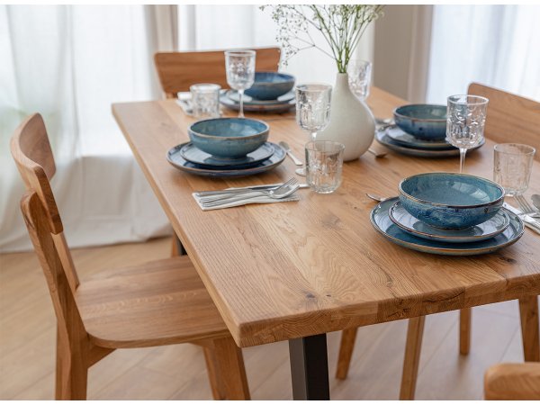 Dubová jídelní židle LION