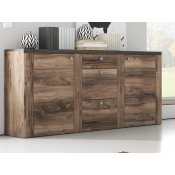 Komoda LARONA typ 25 ořech Satin touchwood