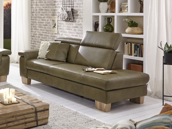 Kožená sedací souprava LAVA XC 2,5-sed+otoman