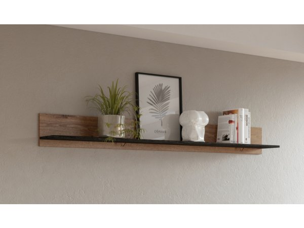 Moderní obývací stěna LARONA dub Lefkas/touchwood