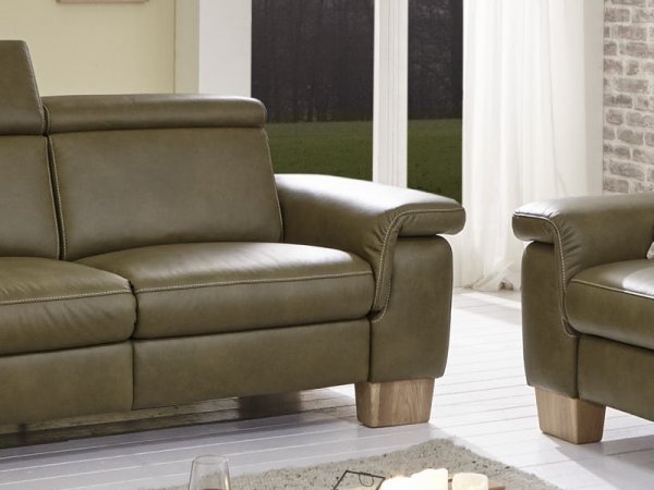 Kožená sedací souprava LAVA XC 2,5-sed+otoman