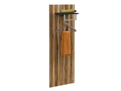 Panel s věšákem do předsíně (typ 03) LARONA ořech Satin/touchwood