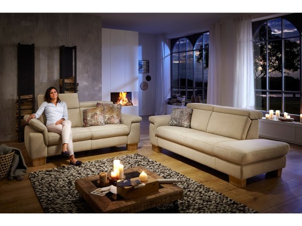 Sedací souprava LAVA XC 2 2,5-sed s funkcí relax +otoman