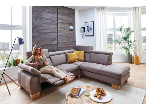 Rohová sedací souprava LAVA XC 4 s funkcí relaxu