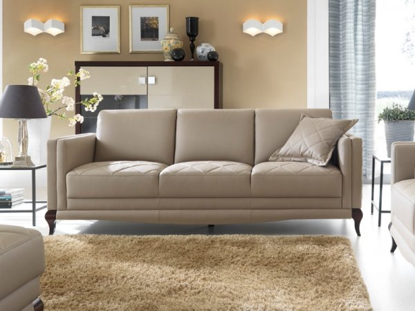 Kožená sedací souprava VEDUZ 3+2+1