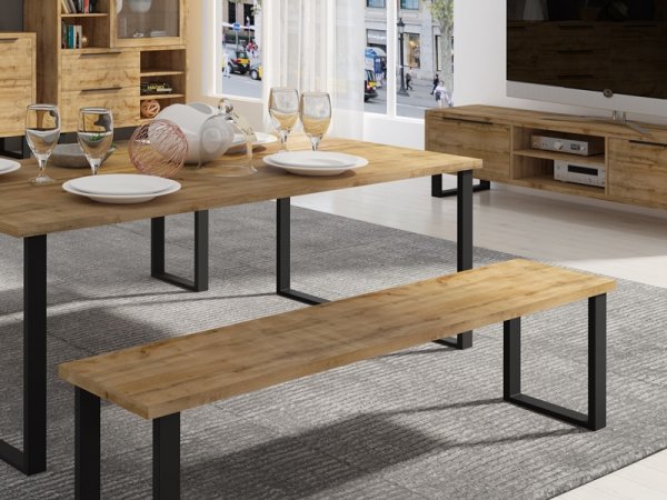 Jídelní stůl HALLE typ 94 dub wotan