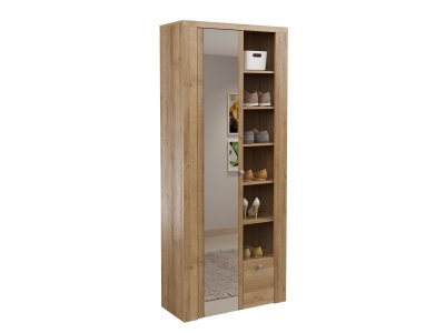 Skříň do předsíně (typ 87) LARONA dub Riviera světlý