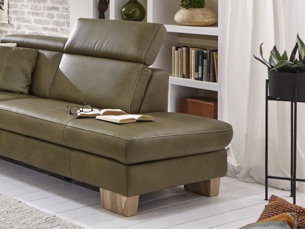 Kožená sedací souprava LAVA XC 2,5-sed+otoman