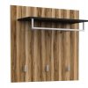 Panel s věšákem do předsíně (typ 89) LARONA ořech Satin/touchwood