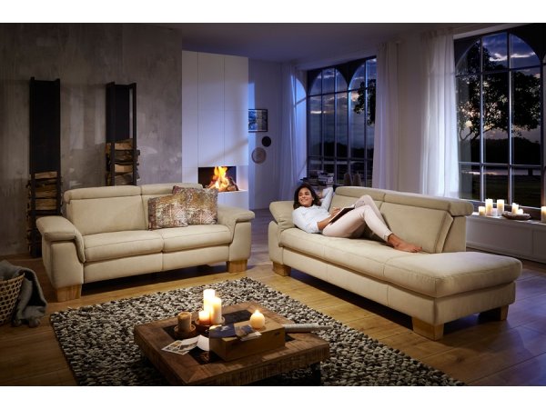 Sedací souprava LAVA XC 2 2,5-sed s funkcí relax +otoman