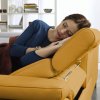 Kožená rohová sedací souprava LAVA XC s funkcí relax