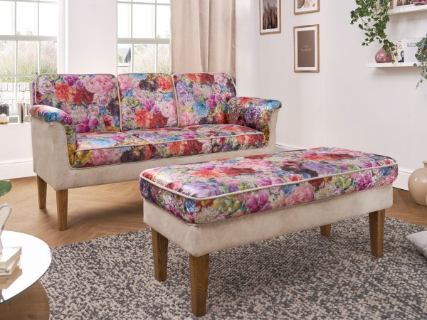 Sedací souprava do jídelny ve venkovském stylu LANCASTER 3