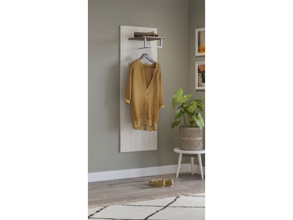 VÝPRODEJ: Panel s věšákem do předsíně (typ 03) LARONA sibiřský modřín