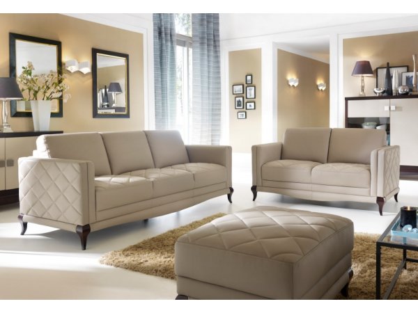 Kožené křeslo VEDUZ