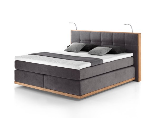 Postel boxspring LEVANA 2 dub masiv