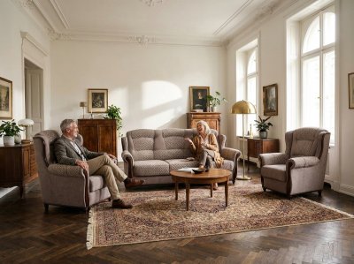 Klasická sedací souprava LEONARDO LUX 2 3+1+1