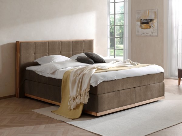 Postel boxspring LEVANA dub masiv