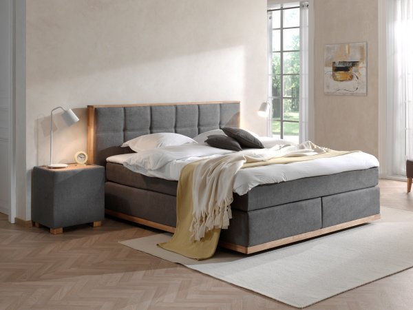 Postel boxspring LEVANA 2 dub masiv