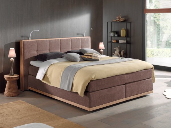 Postel boxspring LEVANA 2 dub masiv