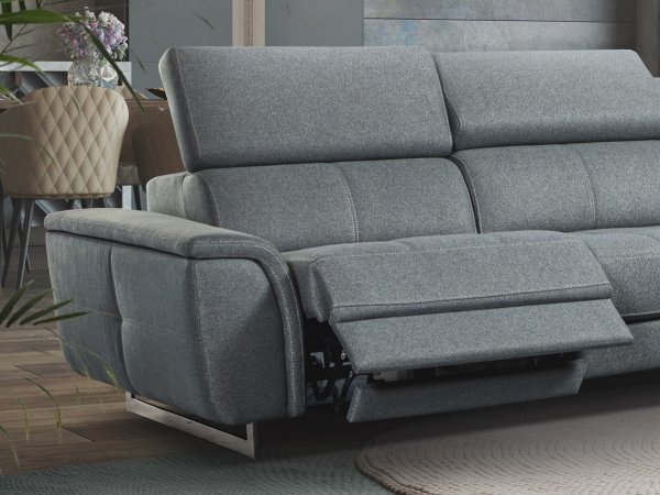 Rohová sedací souprava LENO s elektrickou funkcí relax