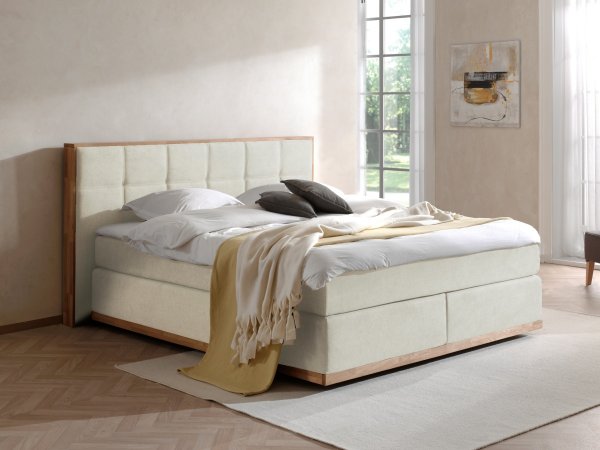 Postel boxspring LEVANA dub masiv