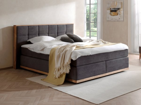 Postel boxspring LEVANA 2 dub masiv