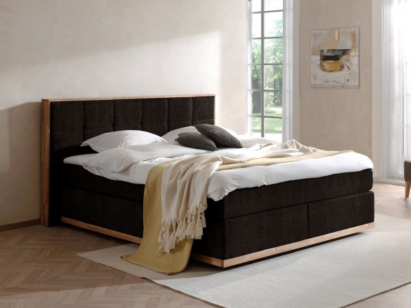 Postel boxspring LEVANA dub masiv