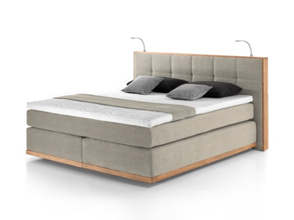 Postel boxspring LEVANA dub masiv