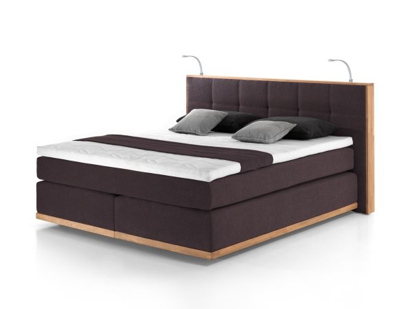 Postel boxspring LEVANA dub masiv