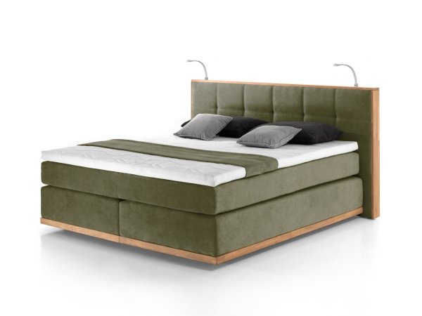 Postel boxspring LEVANA 2 dub masiv