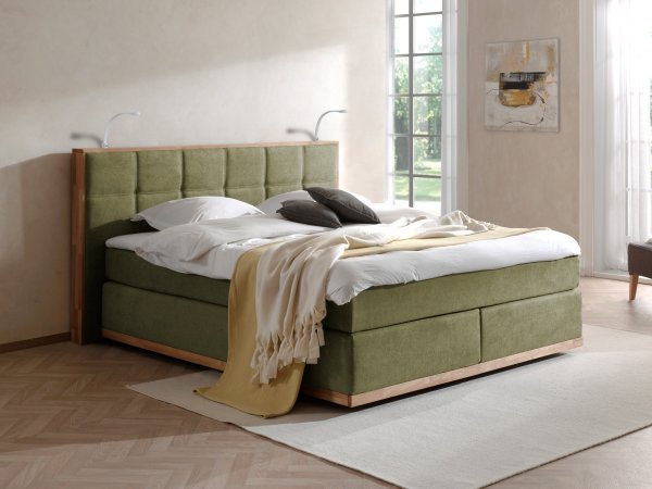 Postel boxspring LEVANA dub masiv
