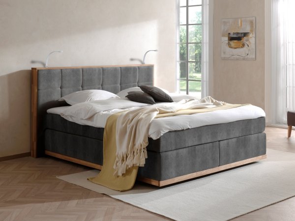 Postel boxspring LEVANA dub masiv