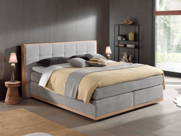 Postel boxspring LEVANA 2 dub masiv