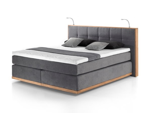 Postel boxspring LEVANA 2 dub masiv